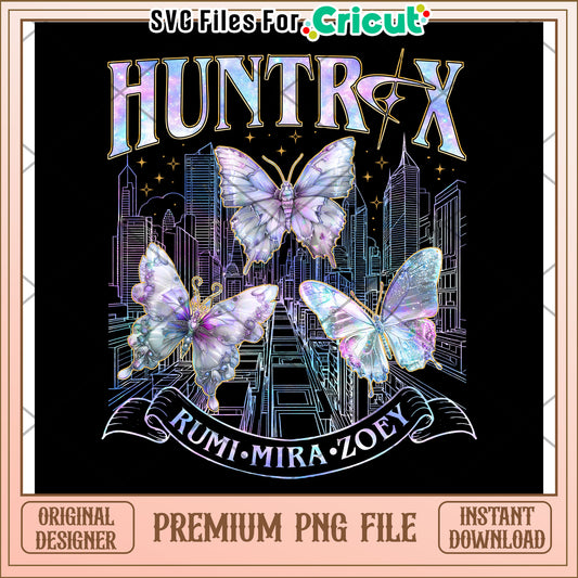Huntrix Girls  Rumi Mira Zoey Kpop Hunter png, demon hunters png, huntrix png