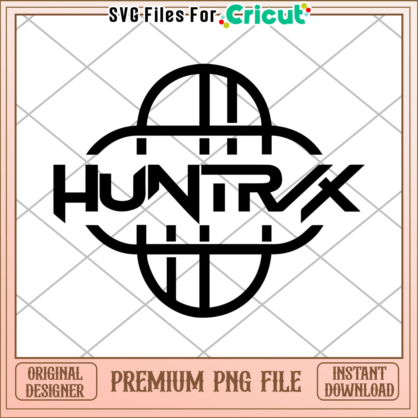 Huntrix black logo png, kpop band png, korean cartoon png