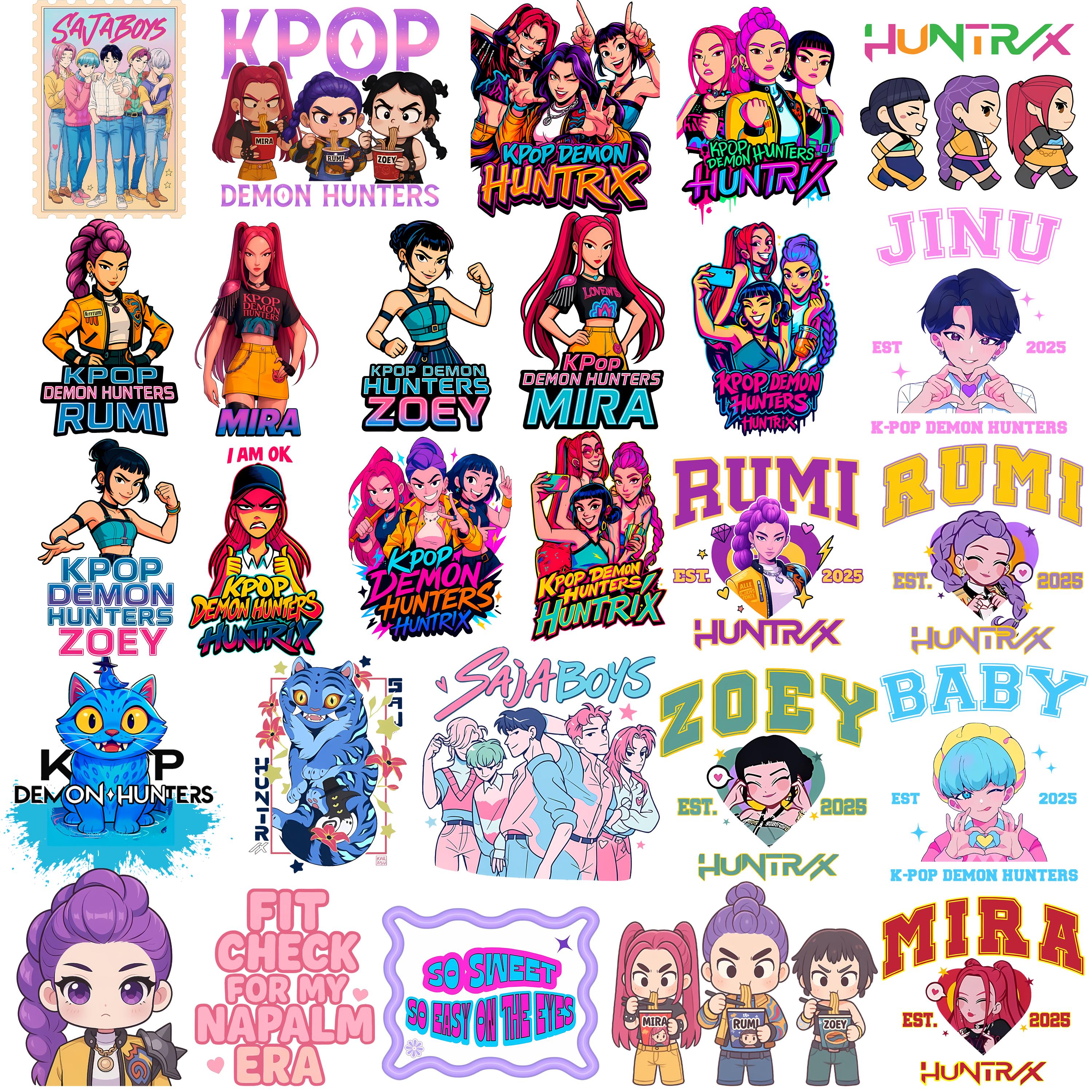 Kpop Demon Hunter – svg files for cricut