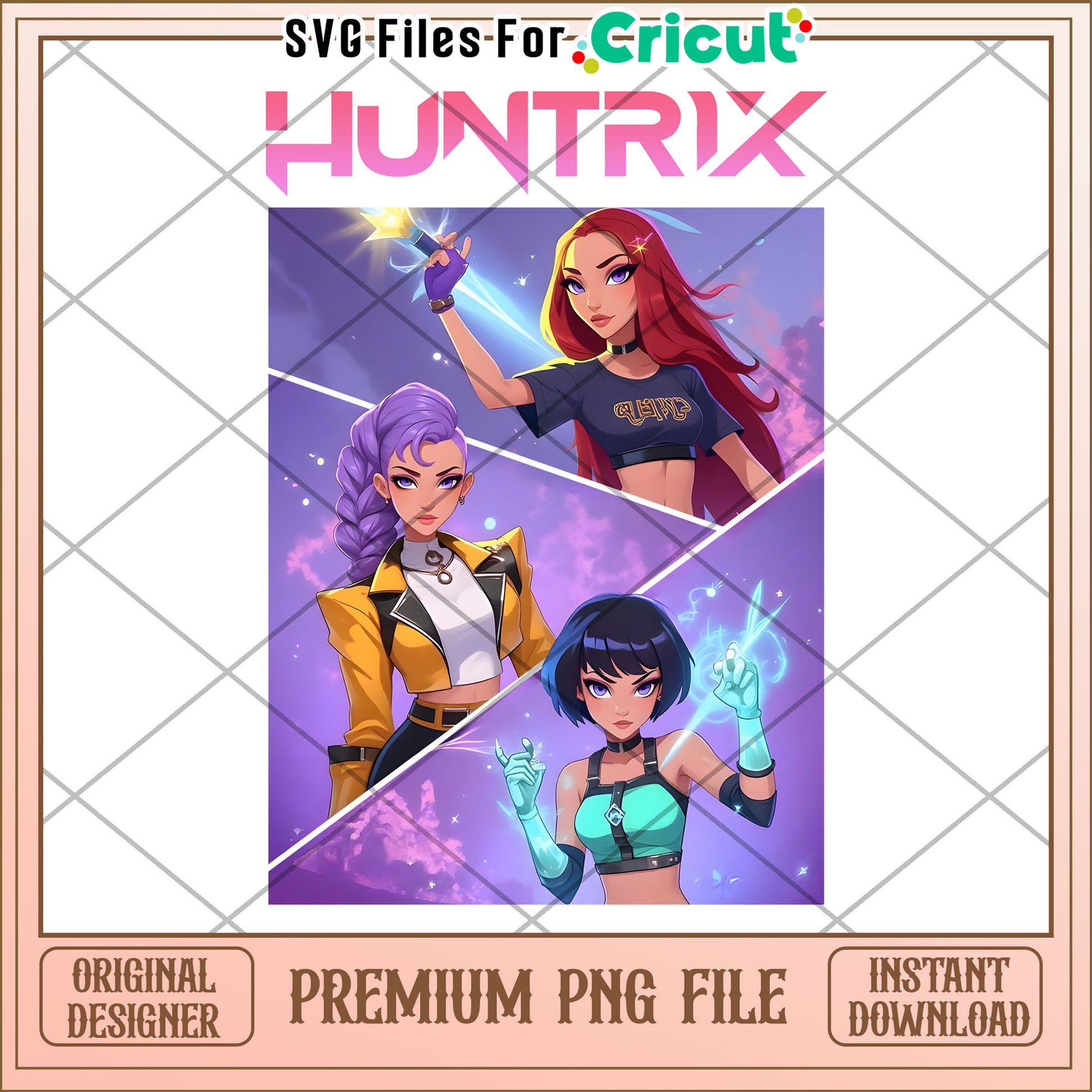 Huntrix png, huntrix tiger png, saja boys toys png