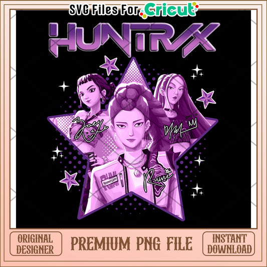 Huntrix team logo png, huntrix tiger png, saja boys toys png