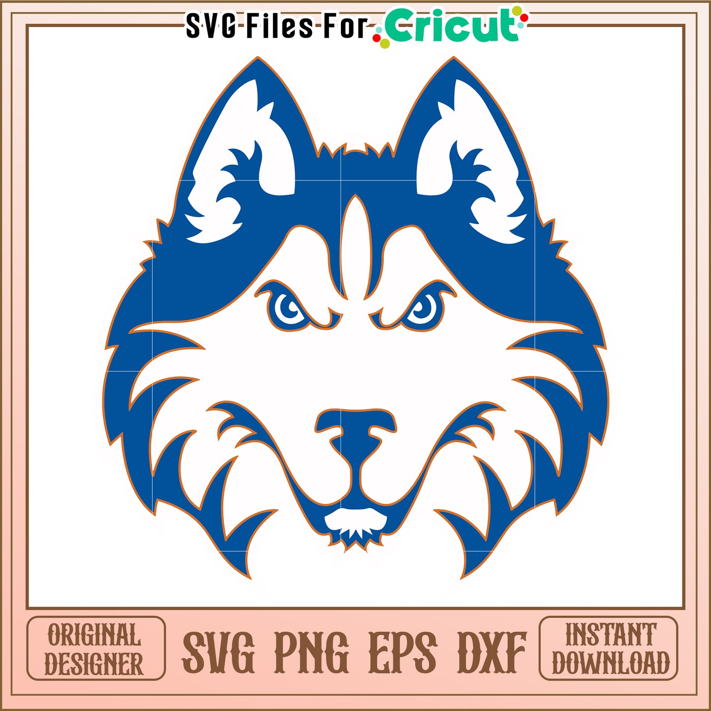 Husky Dog SVG Cut File for Cricut, Perfect for Crafts and DIY Projects