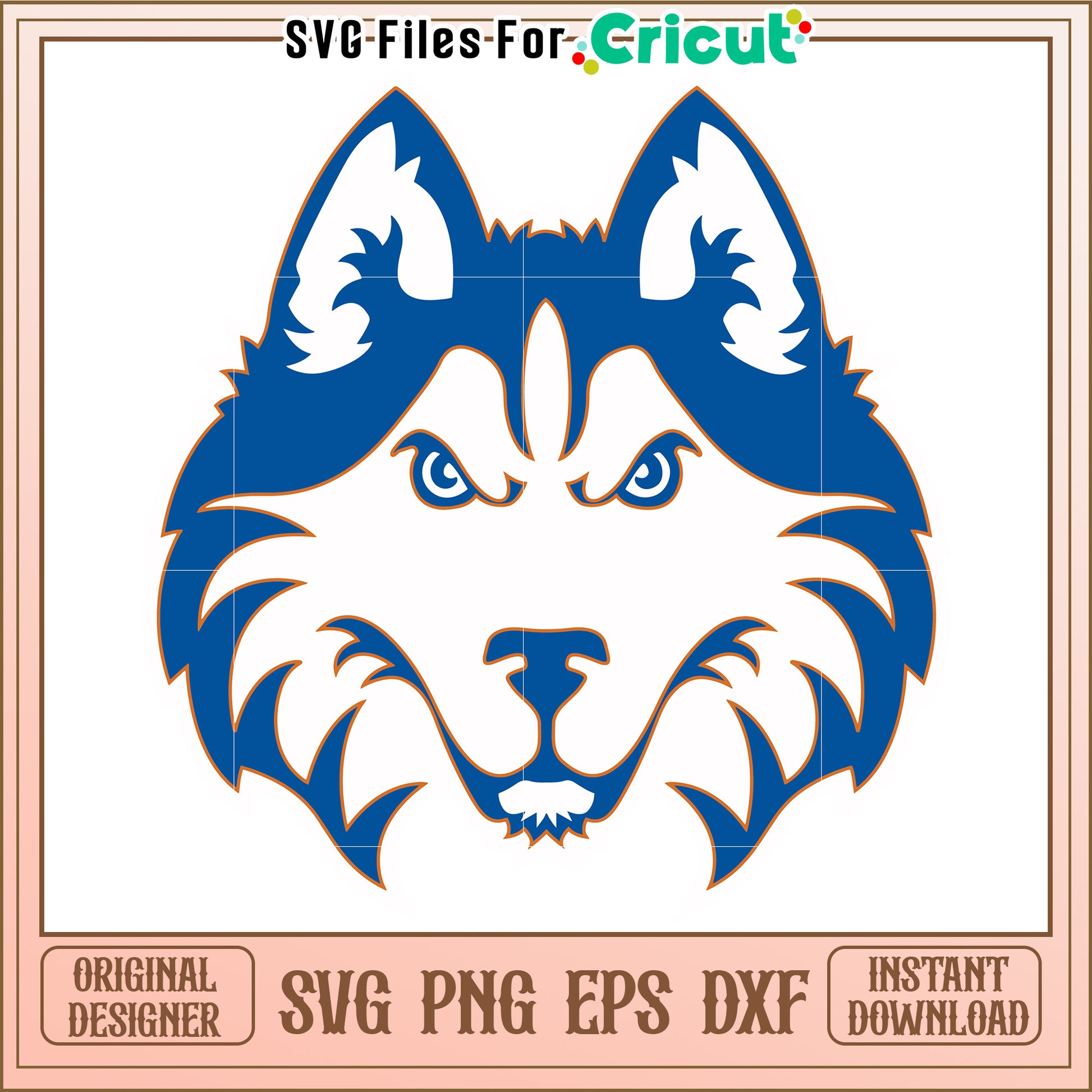 Husky Dog SVG Cut File for Cricut, Perfect for Crafts and DIY Projects