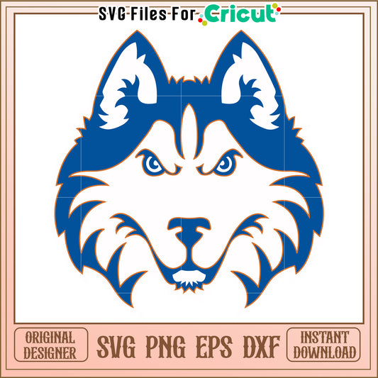 Husky Dog SVG Cut File for Cricut, Perfect for Crafts and DIY Projects