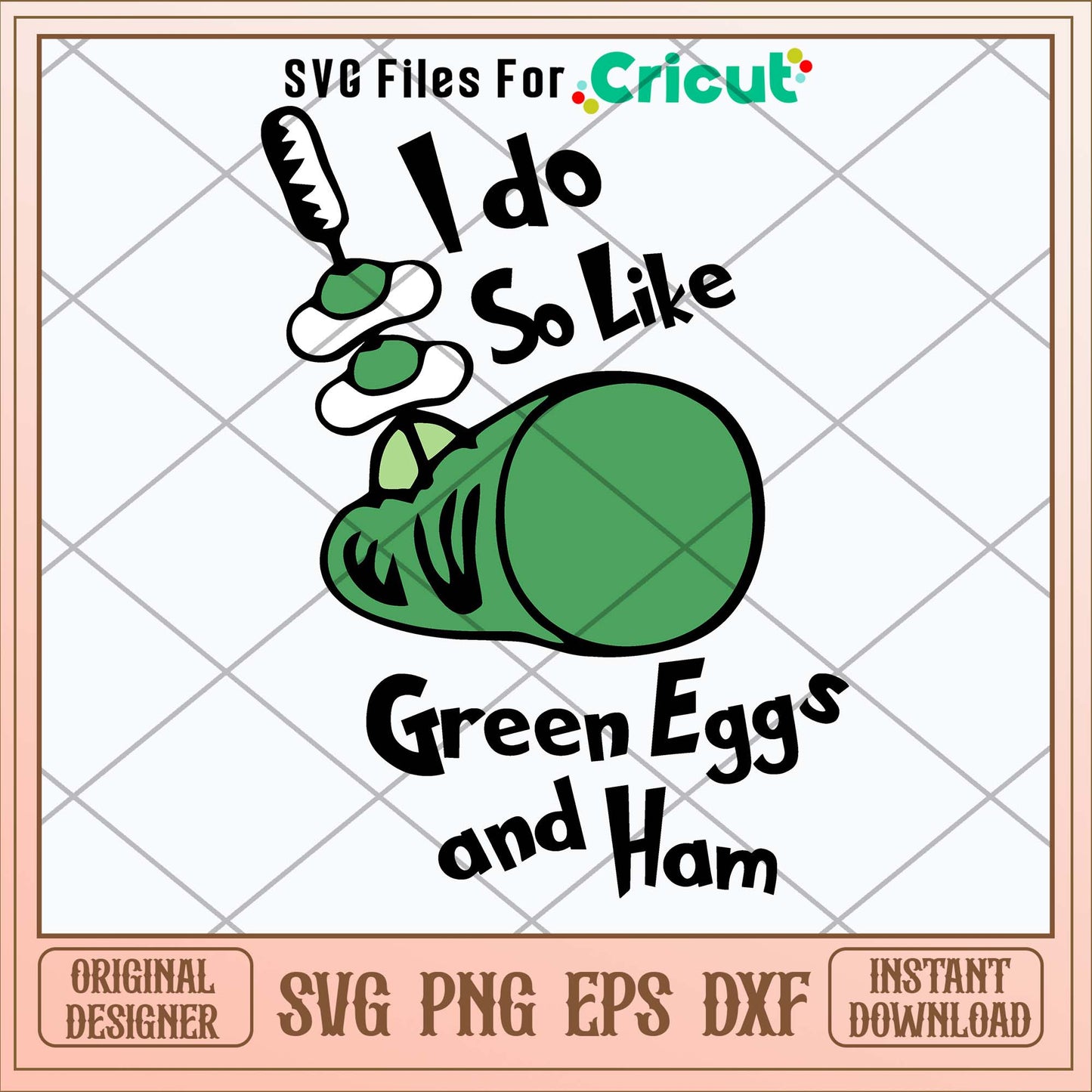 I Do So Like Greend Eggs And Ham Svg