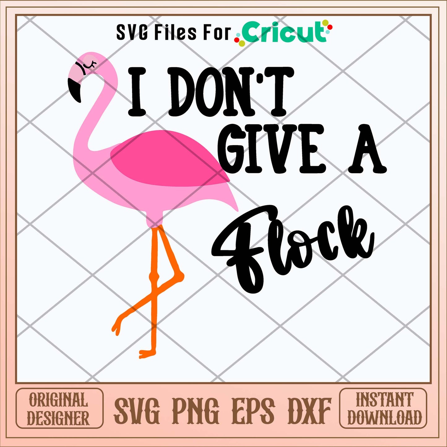 I Don_t Give a Flock Svg