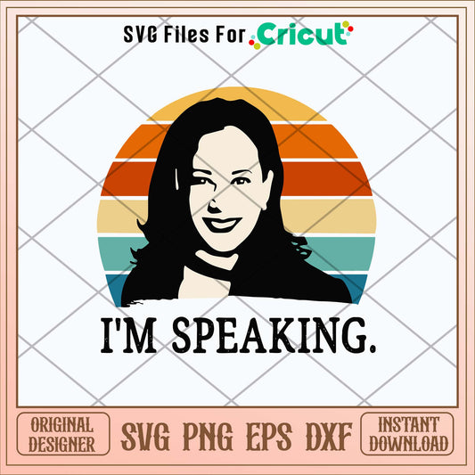 I_m Speaking Svg