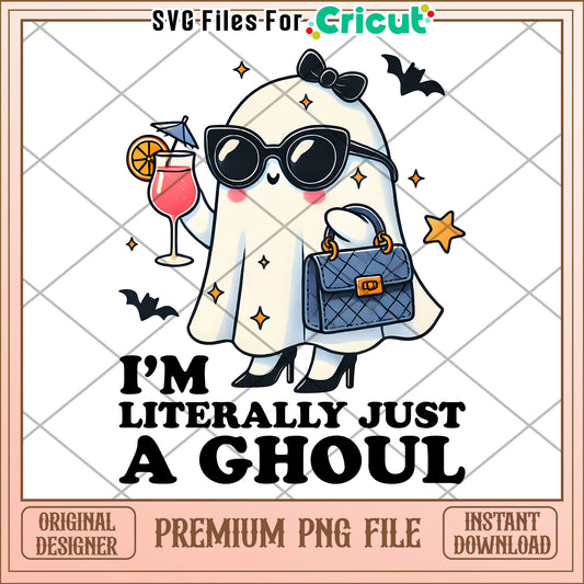 I'm literally just a ghoul png, halloween decorations png, halloween cartoon png
