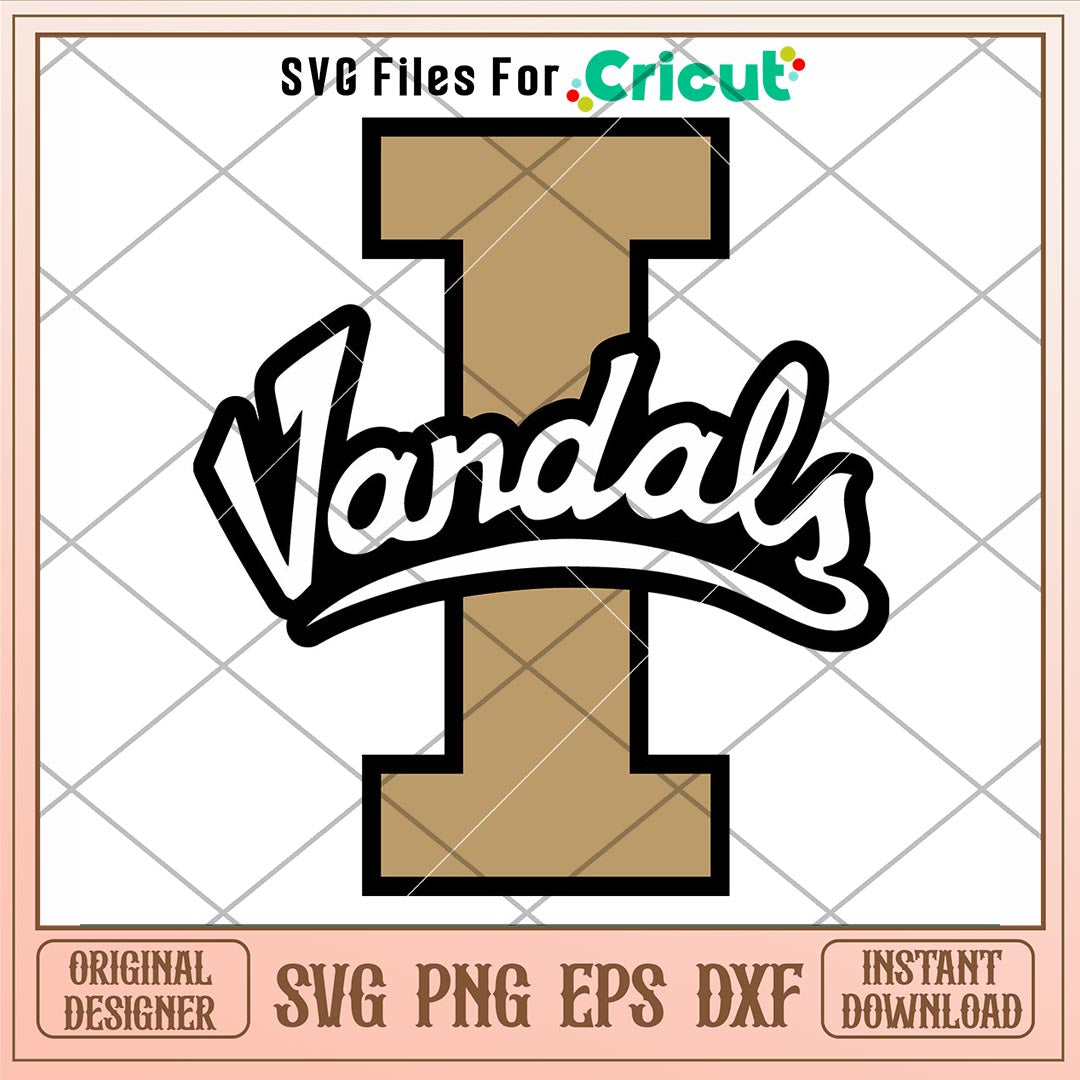 Idaho Vandals Logo Svg, Idaho Vandals Svg, NCAA Svg