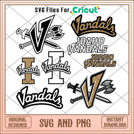 Idaho Vandals svg, Idaho Vandals svg bundle, NCAA svg