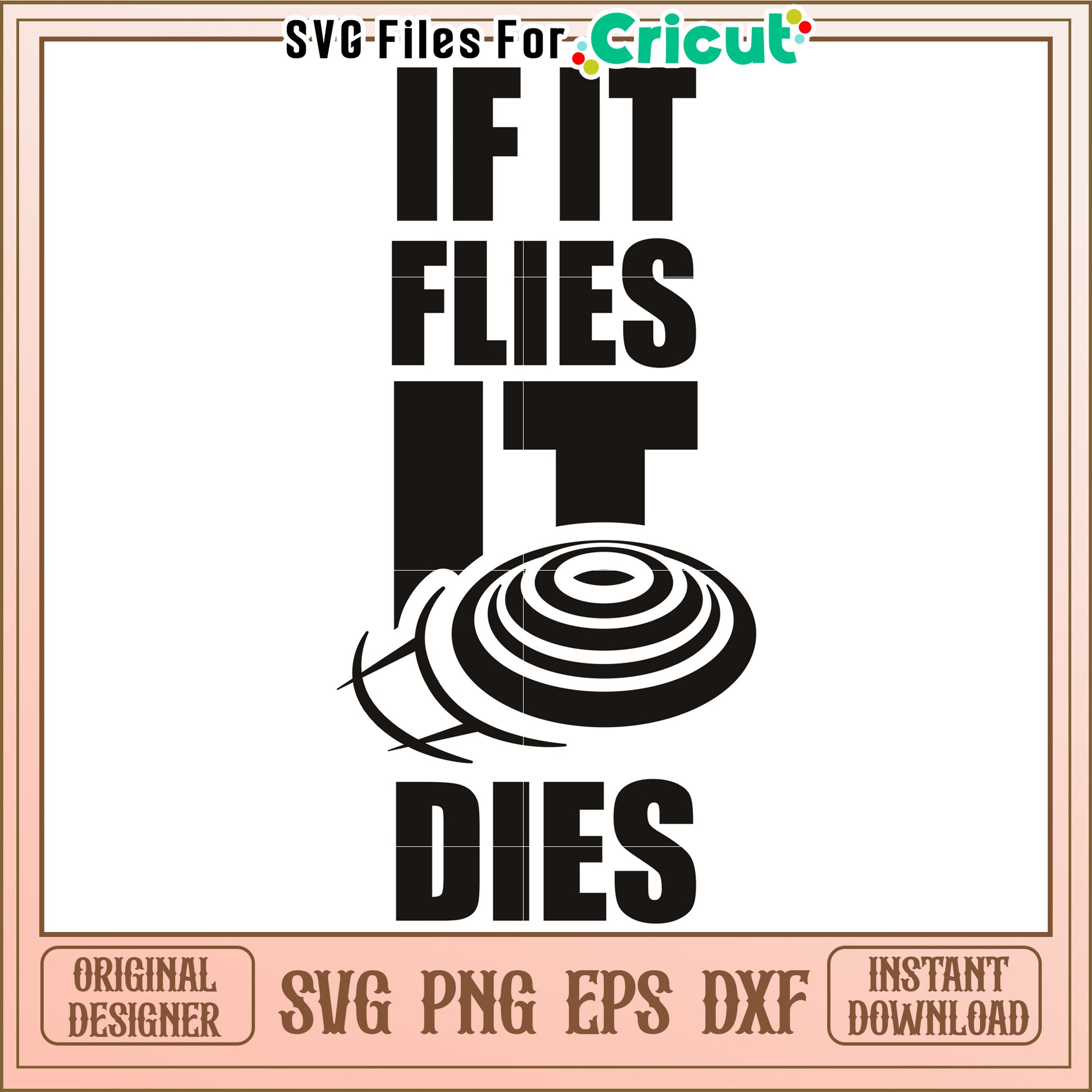 If it flies i dies svg, skeet shooting funny svg, champion clay​ svg