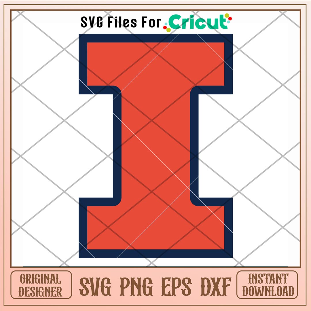 Illinois Fighting Illini Logo Svg, Illinois Fighting Illini Svg, NCAA ...