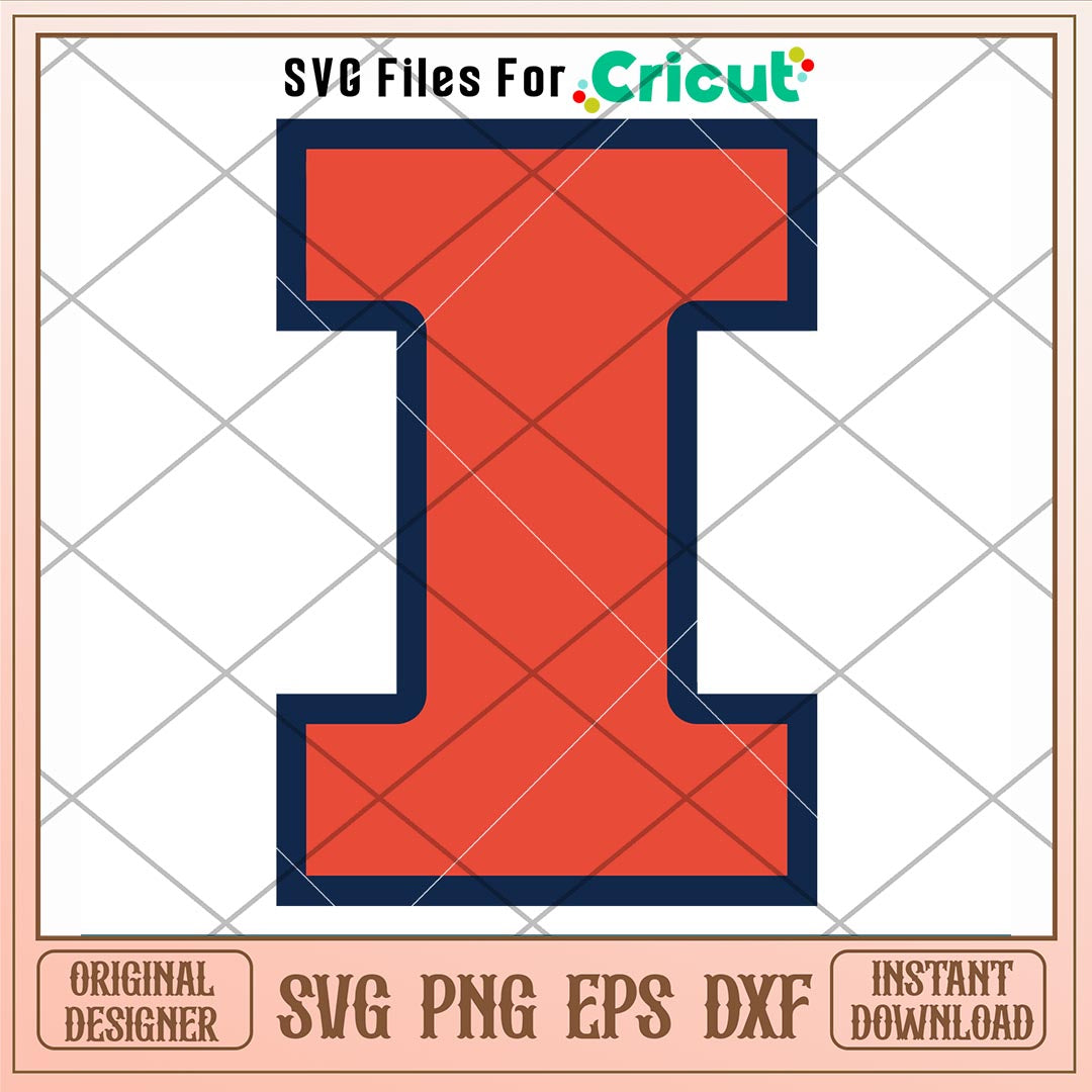 Illinois Fighting Illini Logo Svg, Illinois Fighting Illini Svg, NCAA Svg