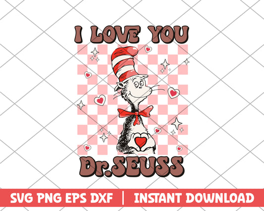 I love you dr.seuss svg 