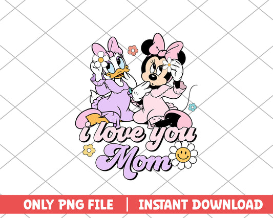 I love you mom mother day png