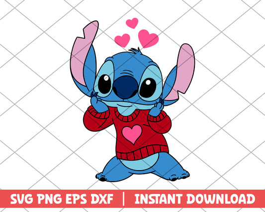 In Love Stitch svg 