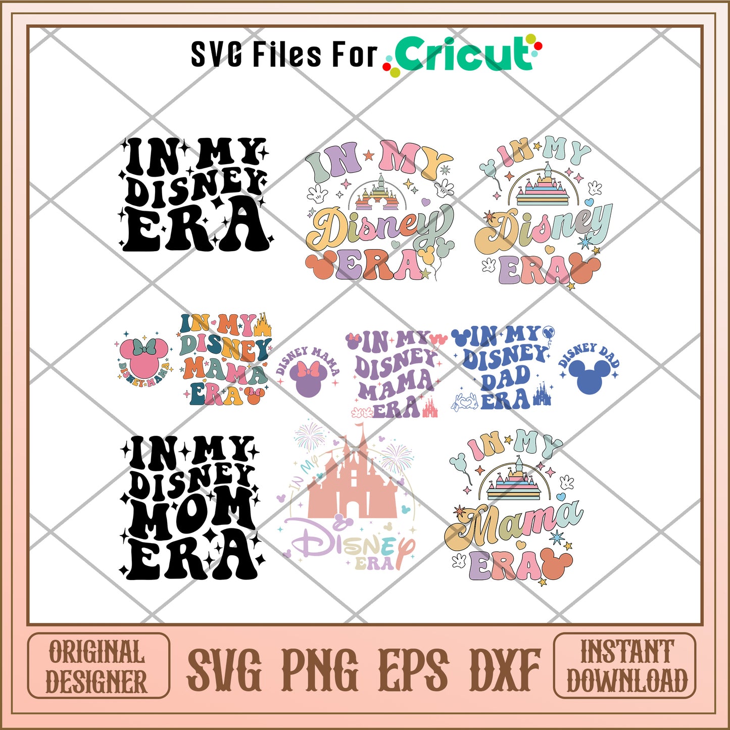 In my disney era svg bundle