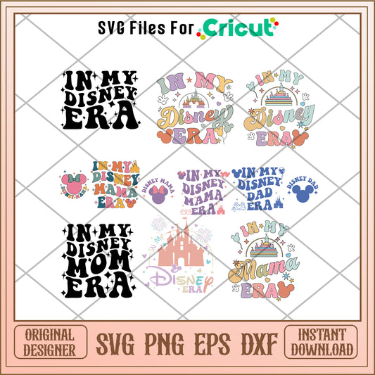 In my disney era svg bundle