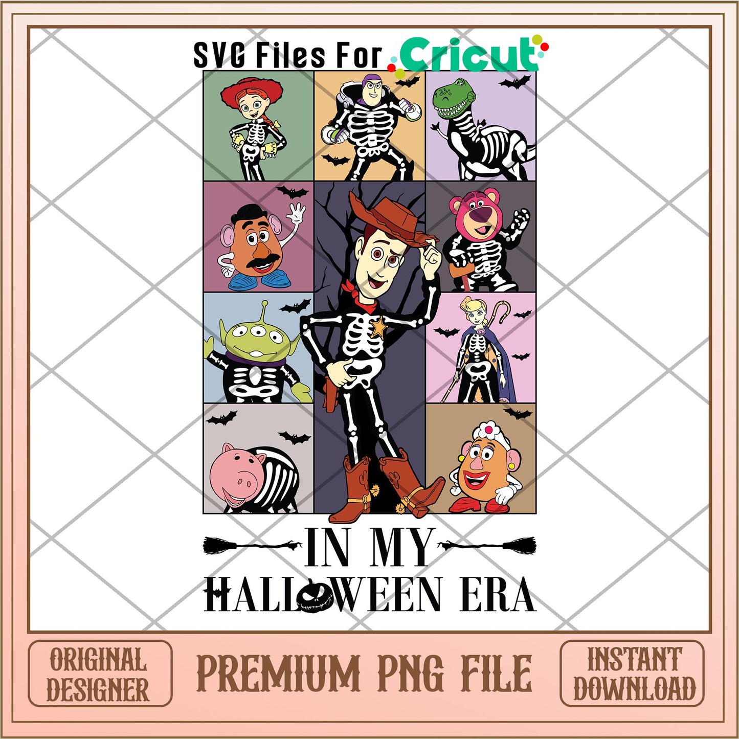 In My Halloween Era png, Toy Story Characters png, Digital Download