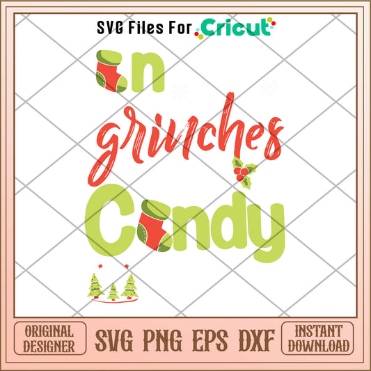 In A World Full Of Grinches Be A Cindy Lou Who Christmas Svg christmas sock svg