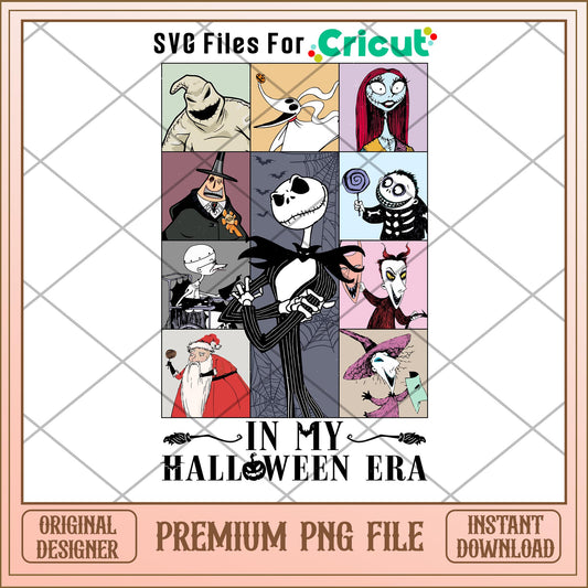 In my halloween era nightmare png, nightmare png, halloween png