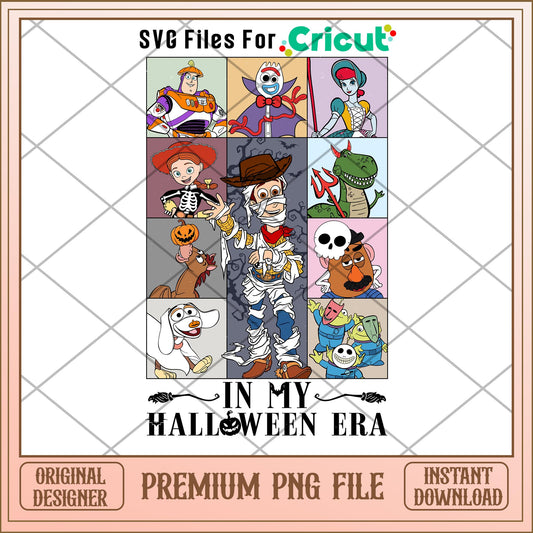 In my halloween era toy story png, toy story png, halloween png