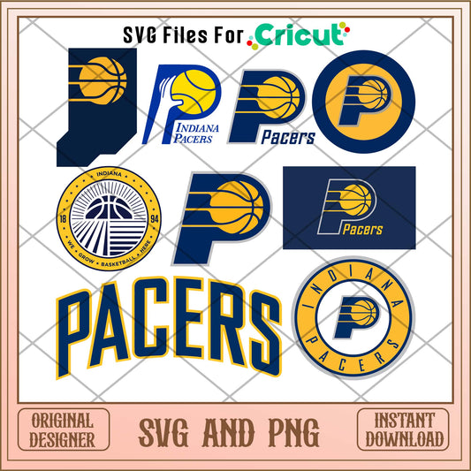 Indiana Pacers svg, Indiana Pacers svg bundle, NBA svg