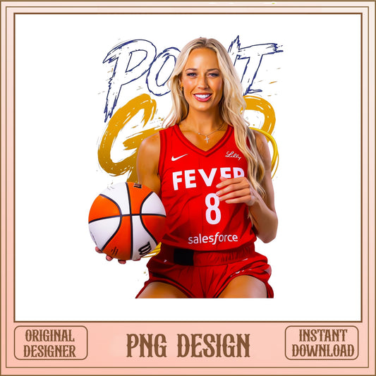 Indiana Fever Basketball Player PNG, WNBA Fever PNG, Sports PNG