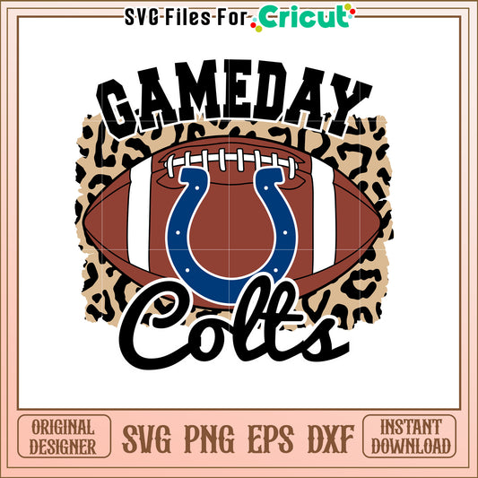 Indianapolis Colts Gameday SVG