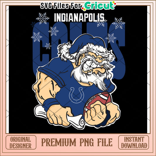 Indianapolis Colts PNG File for Cricut, Download Premium Design