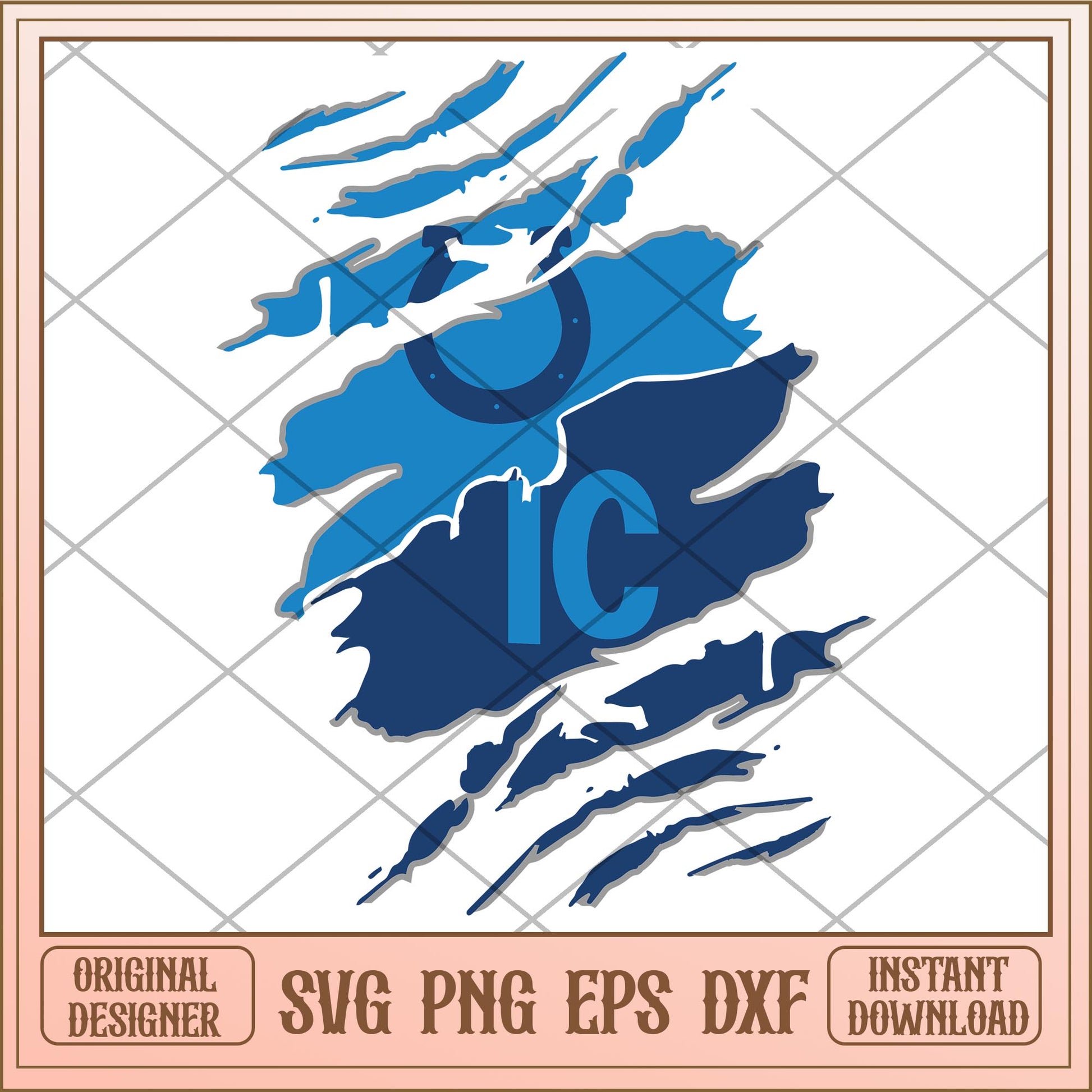 Indianapolis Colts svg, ncaa characters svg, digital download