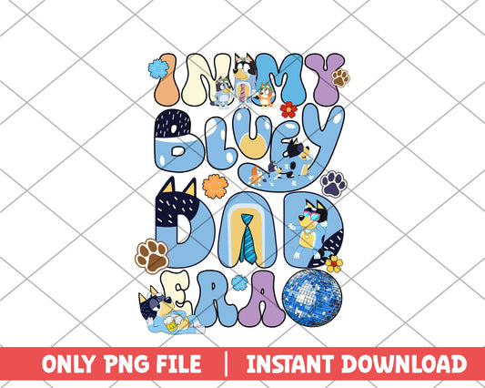 In my bluey dad era cartoon png