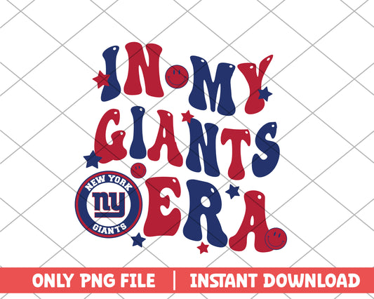 In my giants era png, New York Giants png