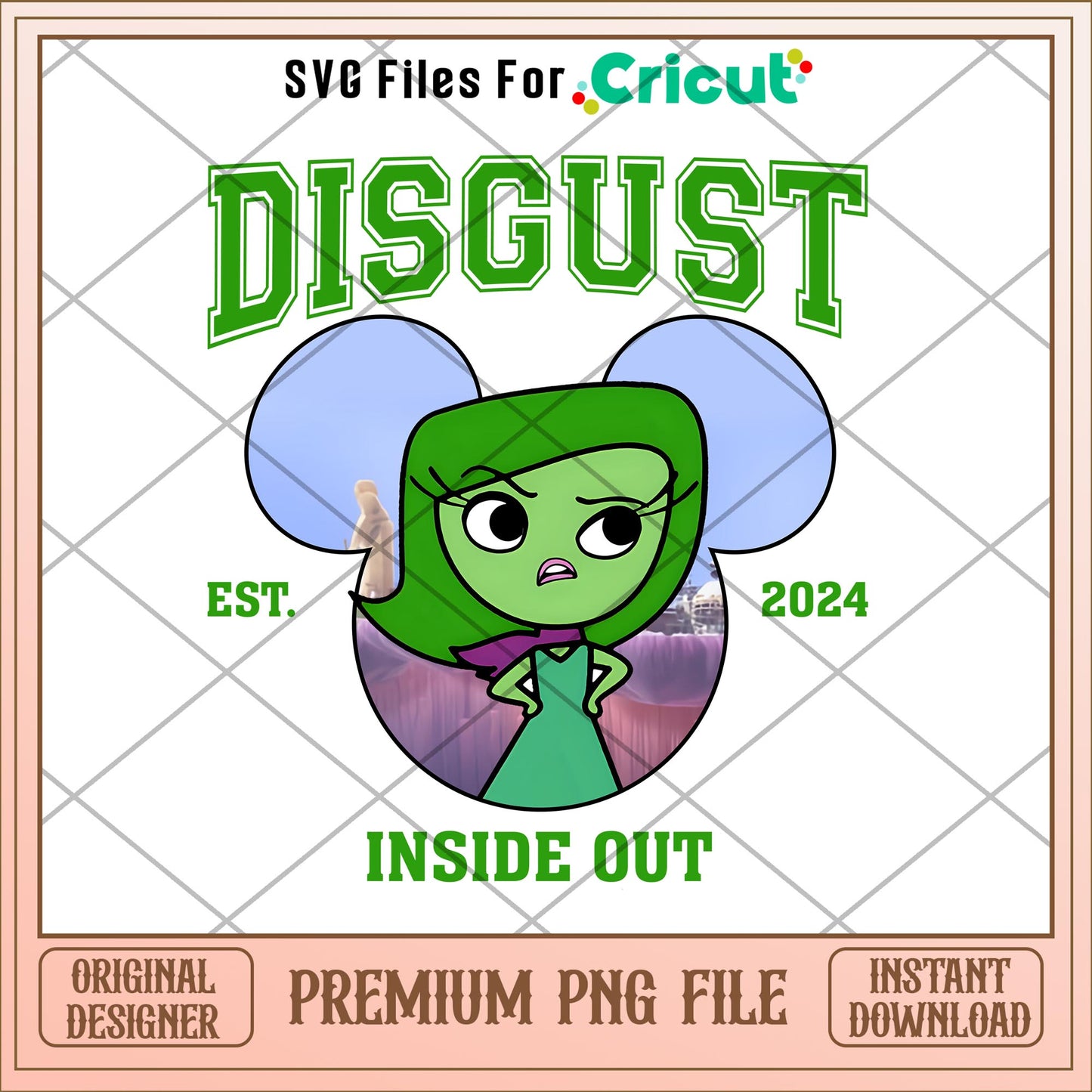 Disgust est 2024 Inside out 2 png