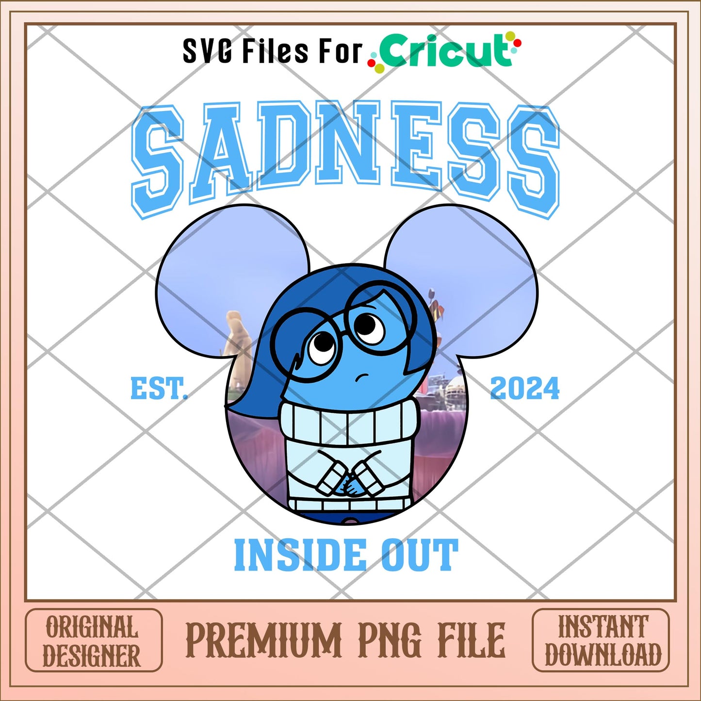 Sadness est 2024 Inside out 2 png