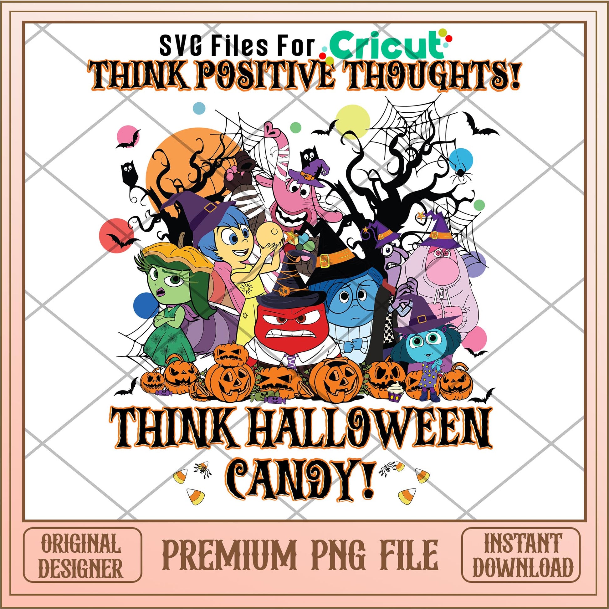 Inside Out 2 characters png, Inside Out 2 png, digital download