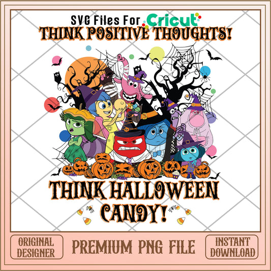 Inside Out 2 characters png, Inside Out 2 png, digital download