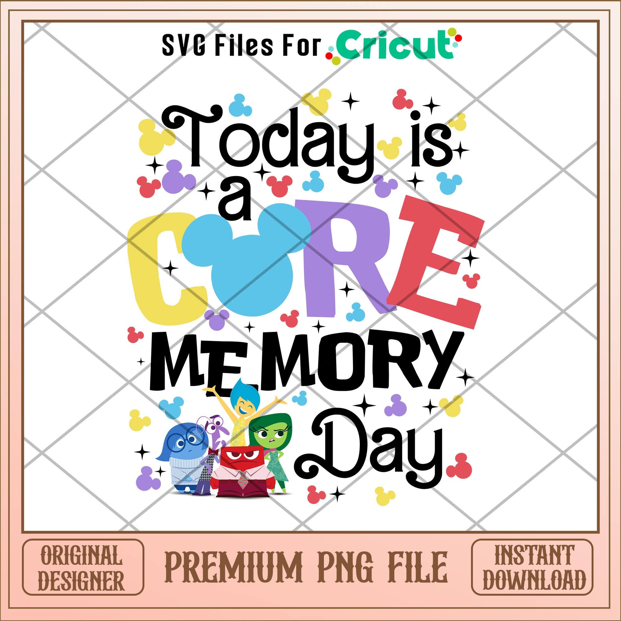 Today is a core memory day png – svg files for cricut