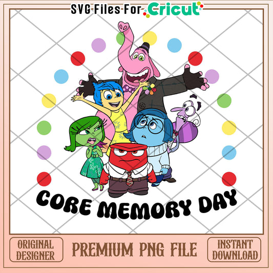 Inside Out Core Memory Day PNG