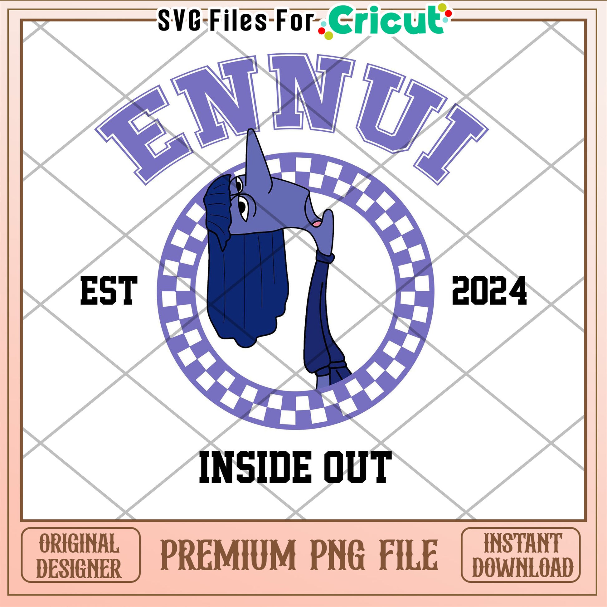 Inside Out Ennui PNG Cricut Design