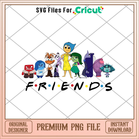 Inside out 2 friends png