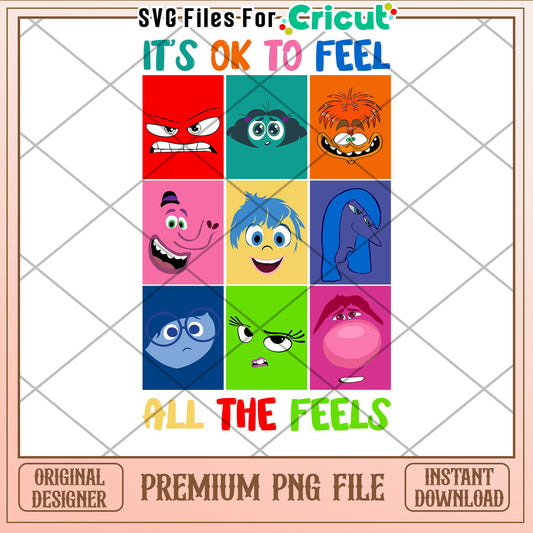 Inside Out PNG All The Feels