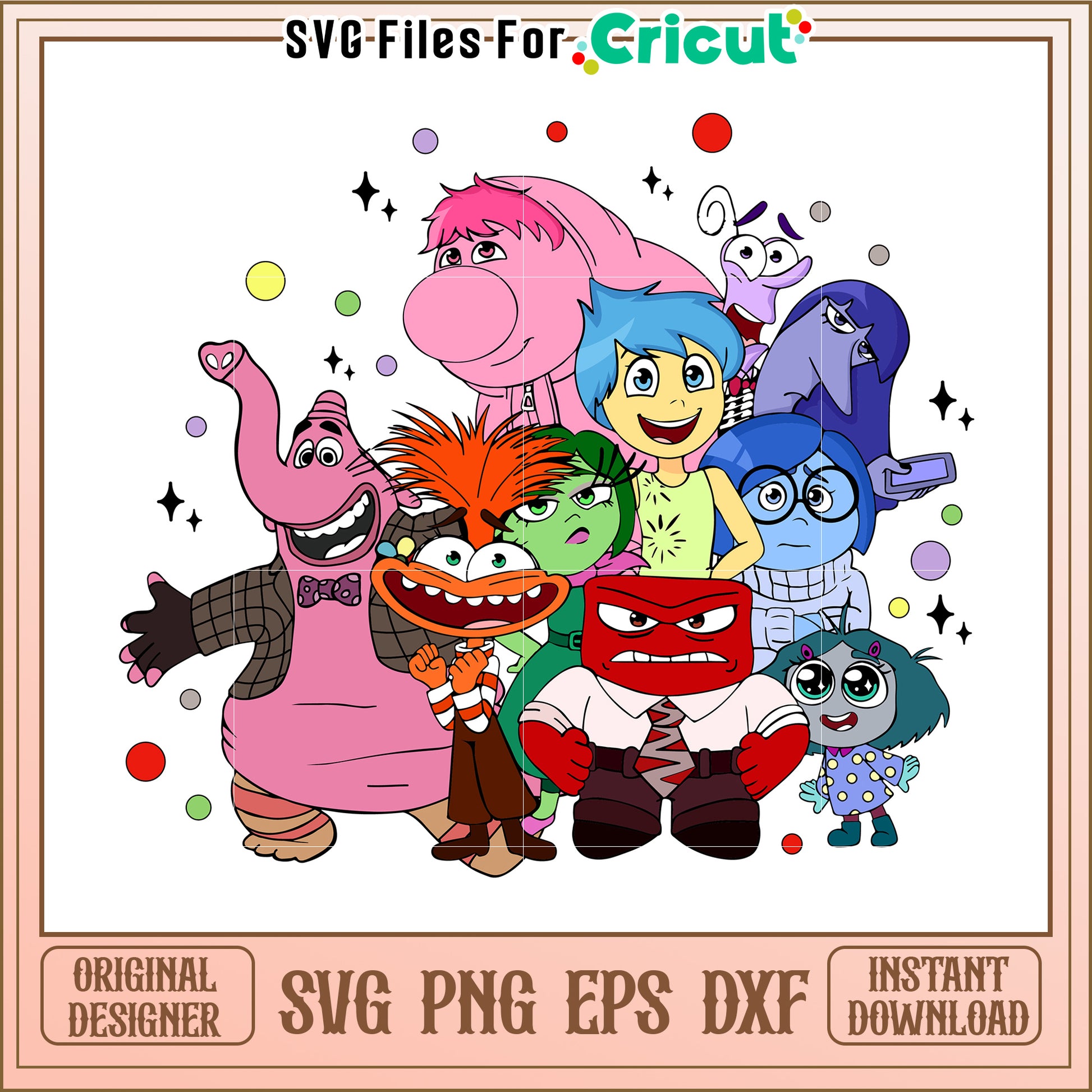 Inside Out SVG Cut Files Cricut