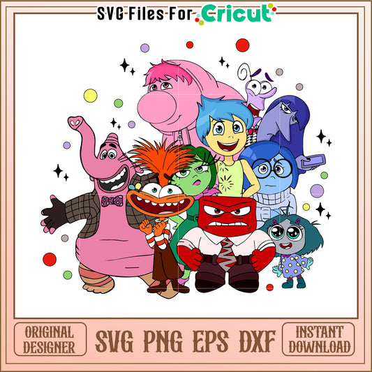 Inside Out SVG Cut Files Cricut