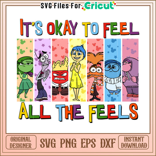 Inside Out SVG Files Cricut Download