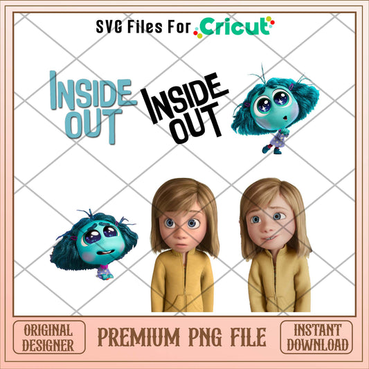 Disney Riley Inside out 2 png bundle