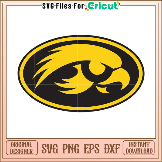 Iowa Hawkeyes Logo SVG, perfect for crafting and digital projects