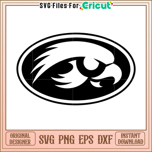 Iowa Hawkeyes SVG Design, perfect for Cricut projects and custom crafts