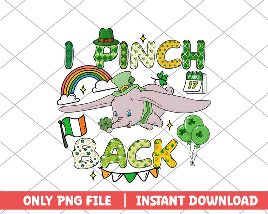 I pinch back st.patrick day png 