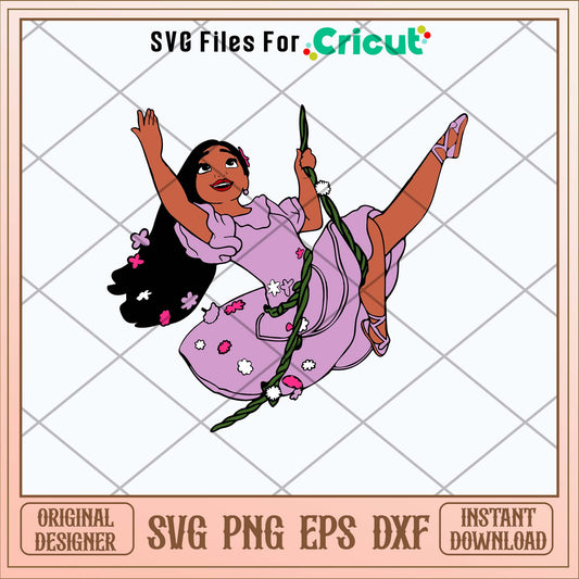 Isabela Madrigal Encanto Svg